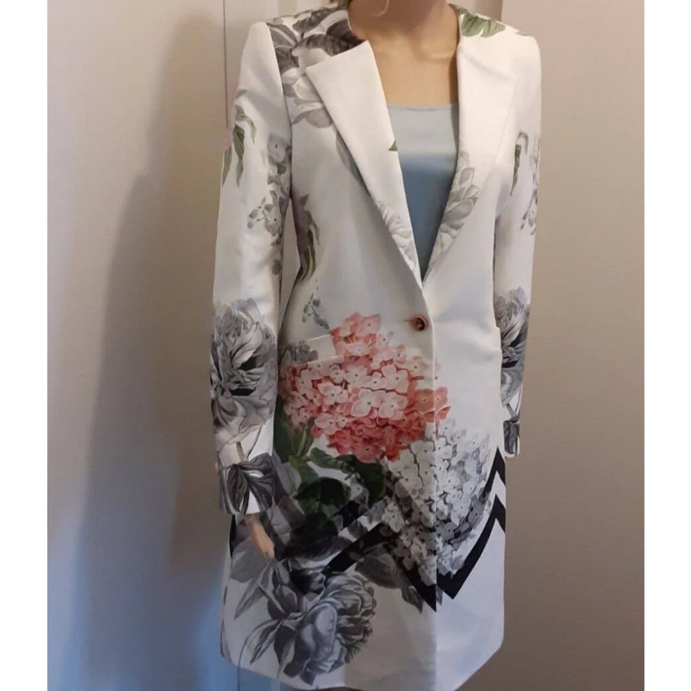Ted Baker Arnot Coat in Palace Gardens Print